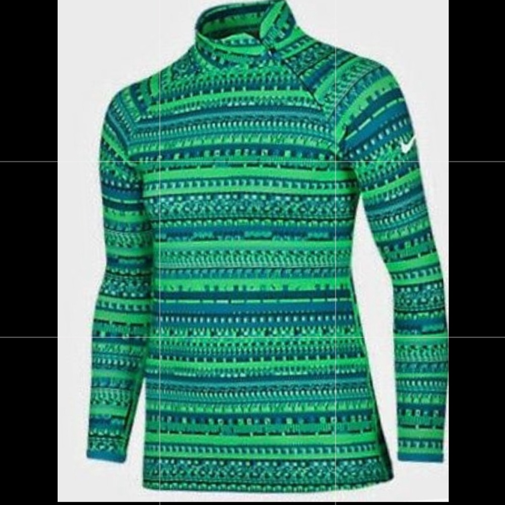 Nike Pro Combat Hyperwarm Flash mock 1/4 zip top